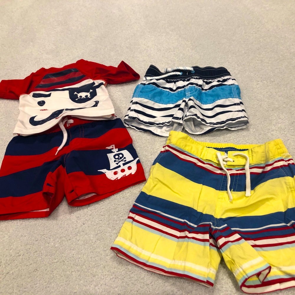 Infant bathing suit bundle! Gap, Old Navy, and Janie and Jack